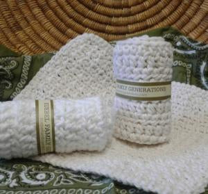 Crochet Cotton Wash Cloth